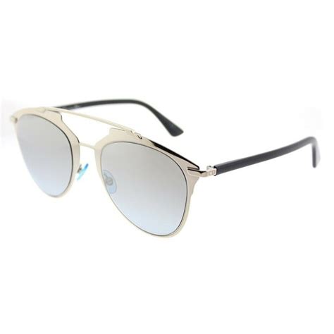 lunette dior reflected homme|DiorIce AU Silver Mirrored Pilot Sunglasses with Crystals.